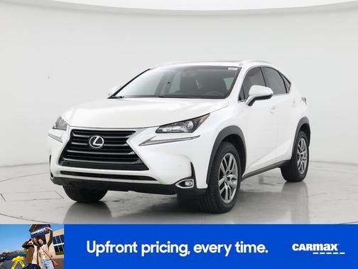 White 2016 Lexus NX 200t