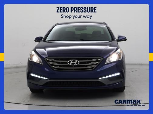 Blue 2015 Hyundai SONATA Sport