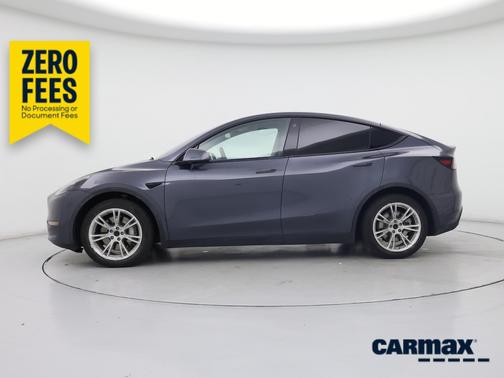Gray 2022 Tesla Model Y Long Range