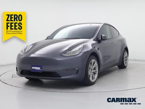 Gray 2022 Tesla Model Y Long Range