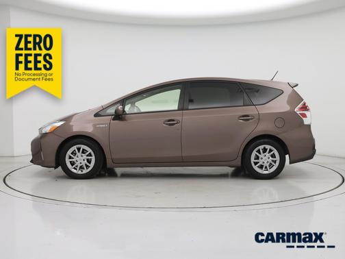 Brown 2015 Toyota Prius v Five