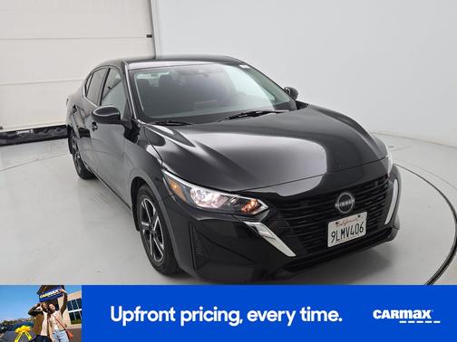 Black 2024 Nissan Sentra SV