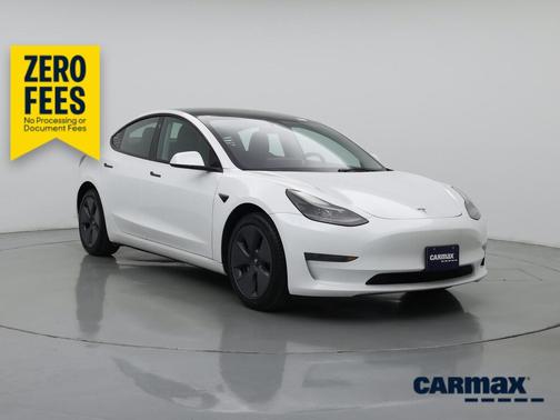 White 2023 Tesla Model 3