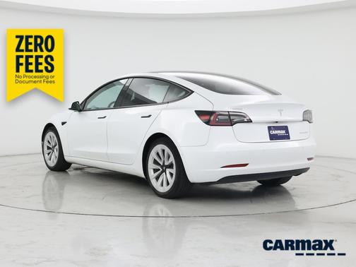 White 2022 Tesla Model 3 Long Range
