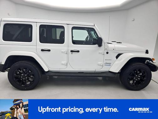 White 2022 Jeep Wrangler Unlimited 4xe Unlimited Sahara