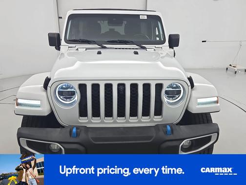 White 2022 Jeep Wrangler Unlimited 4xe Unlimited Sahara