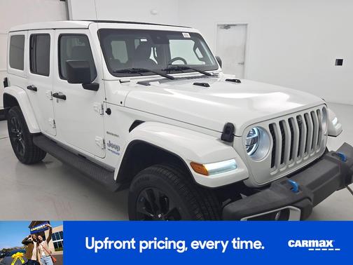 White 2022 Jeep Wrangler Unlimited 4xe Unlimited Sahara