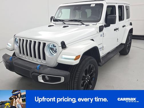 White 2022 Jeep Wrangler Unlimited 4xe Unlimited Sahara