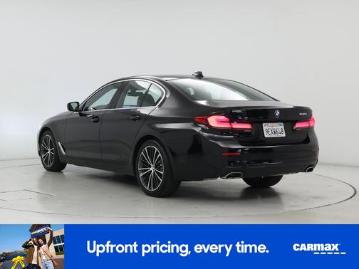 Black 2023 BMW 540 I