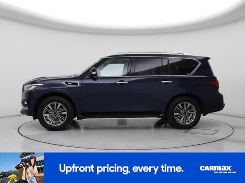 Blue 2022 INFINITI QX80 Luxe