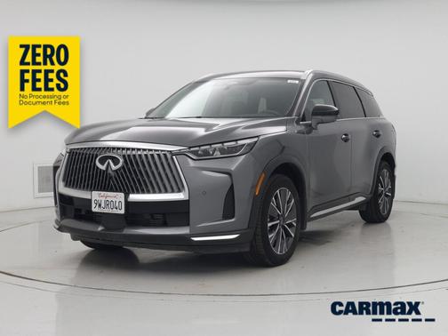 Gray 2026 INFINITI QX60 Luxe