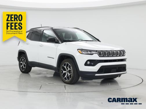 White 2025 Jeep Compass Limited