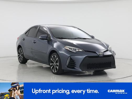 Blue 2018 Toyota Corolla XSE