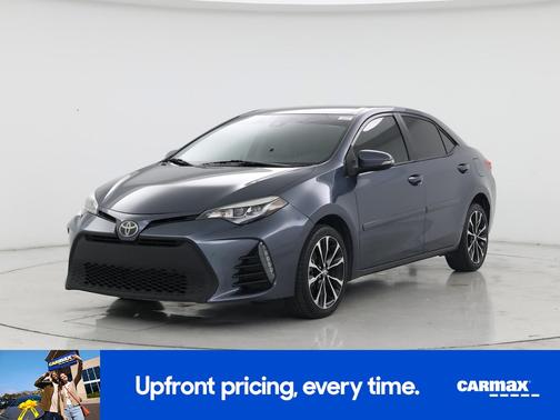 Blue 2018 Toyota Corolla XSE