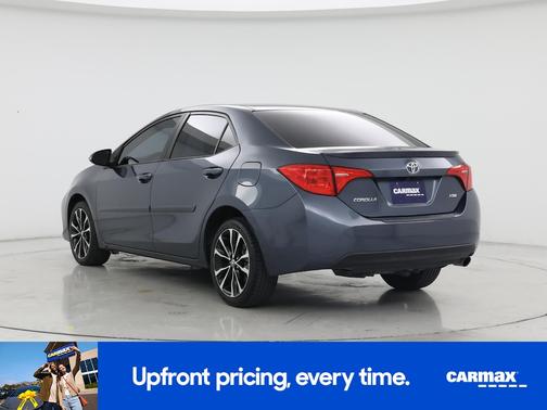 Blue 2018 Toyota Corolla XSE