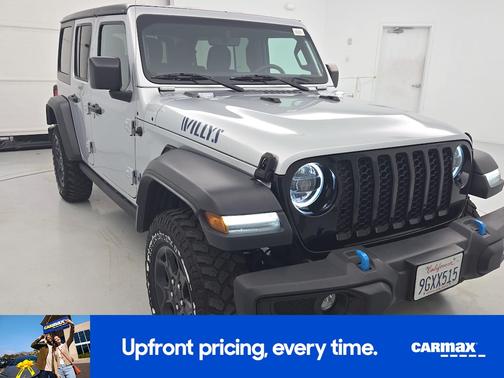 Silver 2023 Jeep Wrangler 4xe
