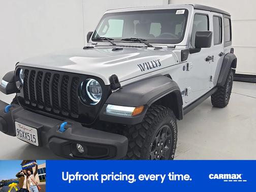 Silver 2023 Jeep Wrangler 4xe