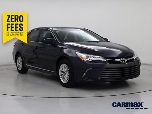 Blue 2016 Toyota Camry LE
