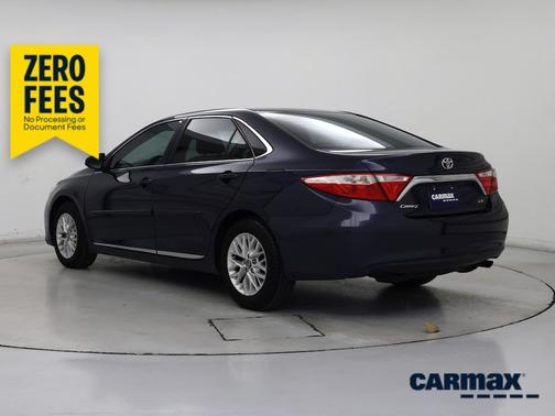 Blue 2016 Toyota Camry LE