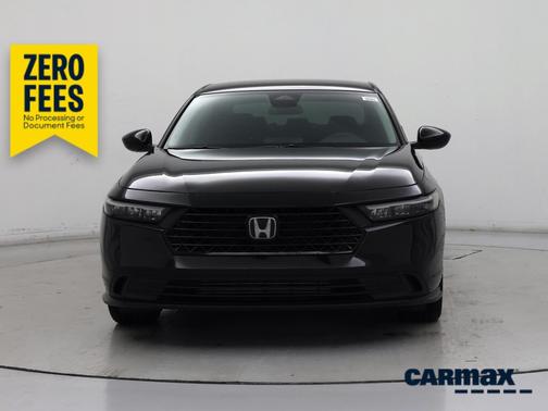 Black 2023 Honda Accord LX