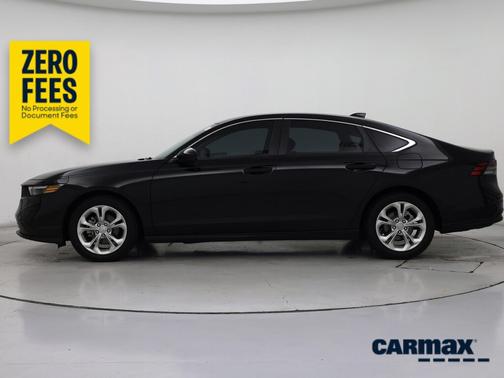 Black 2023 Honda Accord LX