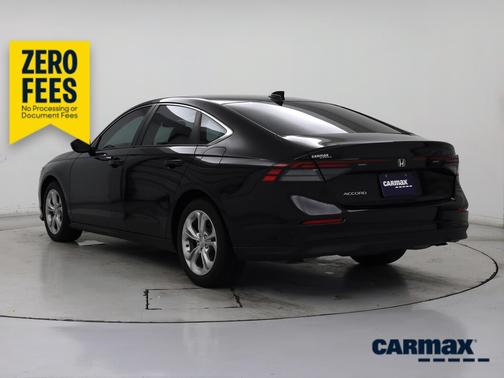Black 2023 Honda Accord LX