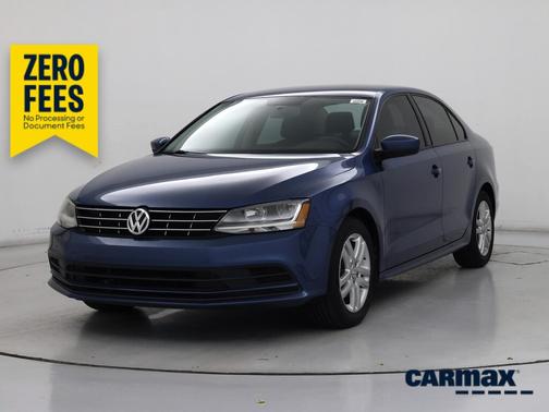 Blue 2018 Volkswagen Jetta S