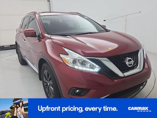 Red 2017 Nissan Murano SV