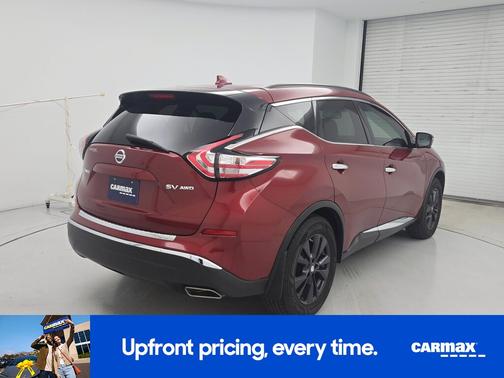 Red 2017 Nissan Murano SV