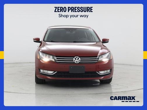 Red 2015 Volkswagen Passat SE