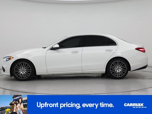White 2023 Mercedes-Benz C-Class