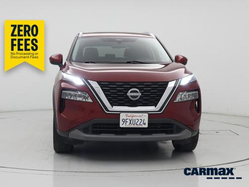 Red 2023 Nissan Rogue SV