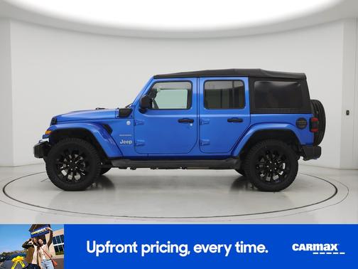 Blue 2023 Jeep Wrangler 4xe Unlimited Sahara
