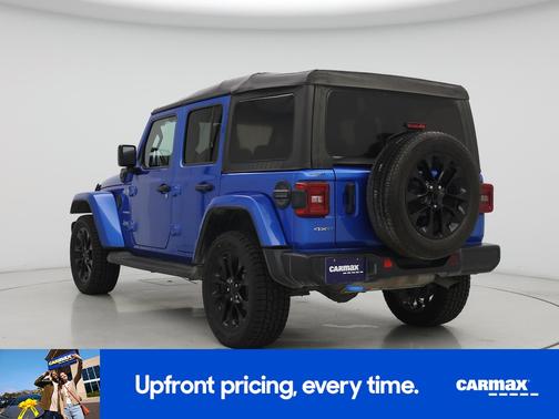 Blue 2023 Jeep Wrangler 4xe Unlimited Sahara