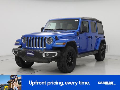 Blue 2023 Jeep Wrangler 4xe Unlimited Sahara