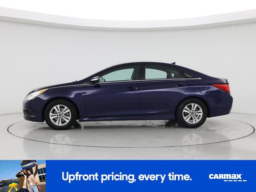 Blue 2014 Hyundai SONATA GLS