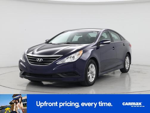 Blue 2014 Hyundai SONATA GLS