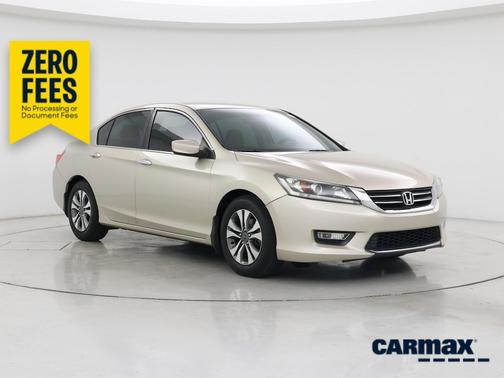 Tan 2014 Honda Accord LX