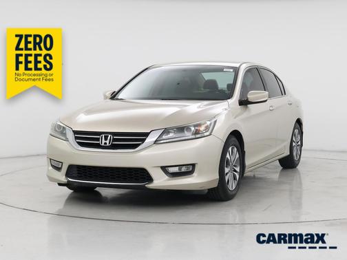 Tan 2014 Honda Accord LX