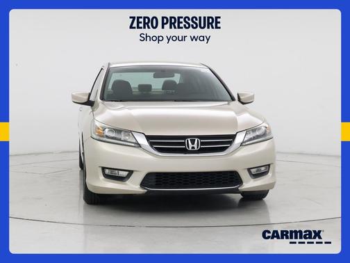 Tan 2014 Honda Accord LX