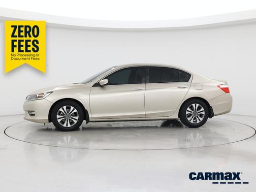 Tan 2014 Honda Accord LX