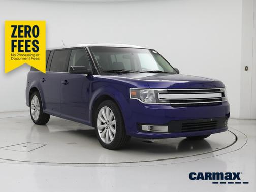 Blue 2014 Ford Flex SEL
