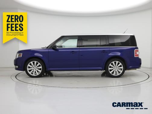 Blue 2014 Ford Flex SEL