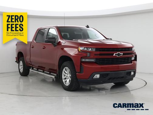 Burgundy 2021 Chevrolet Silverado 1500 RST