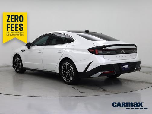 White 2024 Hyundai SONATA SEL