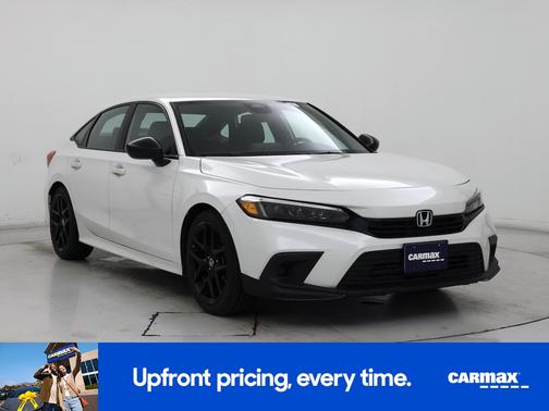 White 2022 Honda Civic Sport