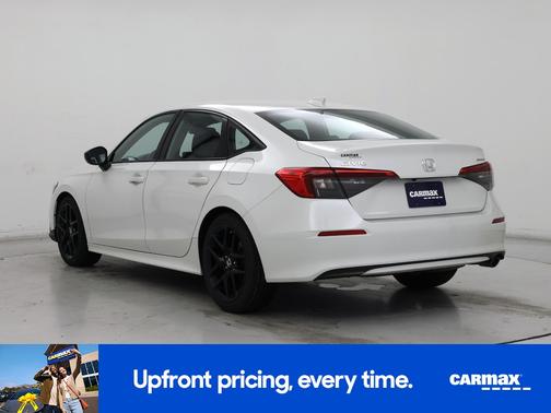 White 2022 Honda Civic Sport