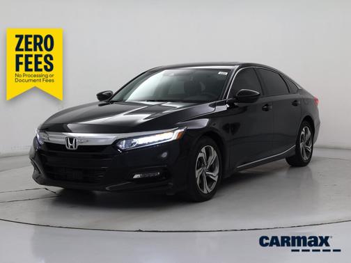 Black 2018 Honda Accord EX-L