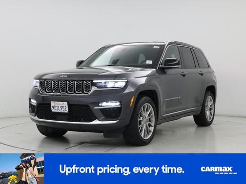 Gray 2022 Jeep Grand Cherokee 4xe Summit
