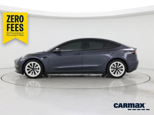 Gray 2023 Tesla Model 3